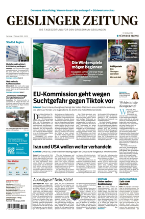 Cover of Geislinger Zeitung