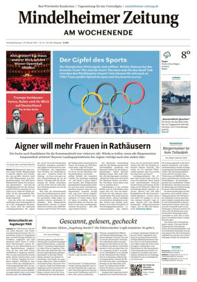 Cover of Mindelheimer Zeitung