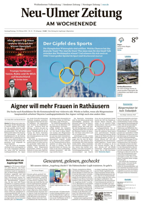 Cover of Neu-Ulmer Zeitung