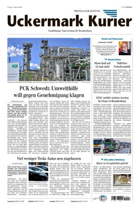 Cover of Prenzlauer Zeitung