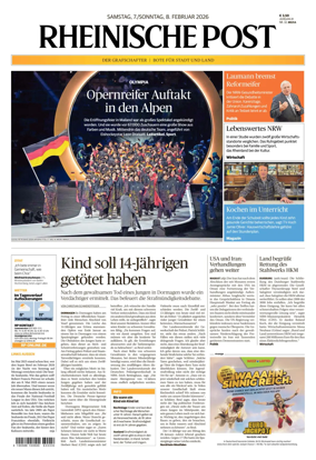 Cover of Rheinische Post - Xanten and Moers