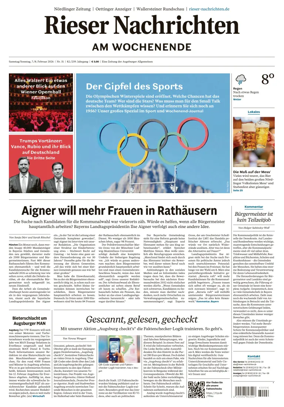 Cover of Rieser Nachrichten