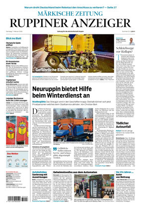 Cover of Ruppiner Anzeiger