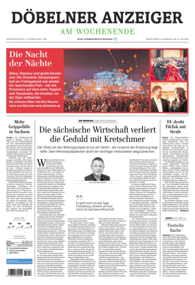 Cover of Sachsische Zeitung (Dobeln)