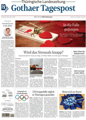 Cover of Thuringische Landeszeitung (Gotha)