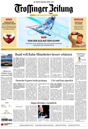Cover of Trossinger Zeitung
