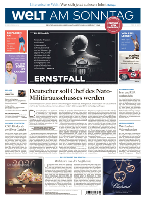 Cover of Welt am Sonntag