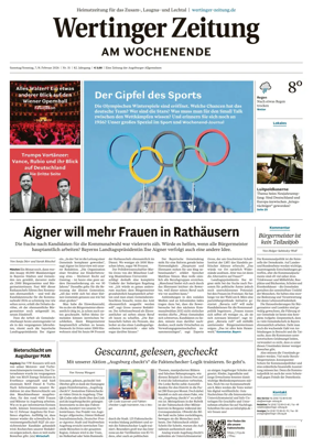 Cover of Wertinger Zeitung