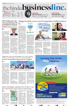 Cover of BusinessLine (Hyderabad)