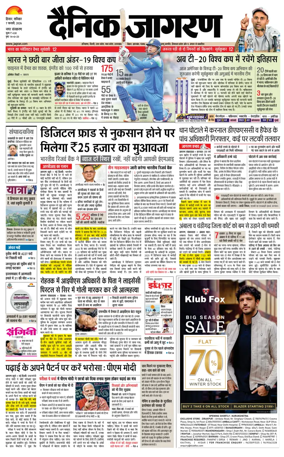 Cover of Dainik Jagran Hisar