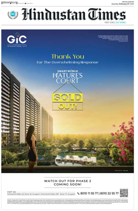 Cover of Hindustan Times ST (Noida)