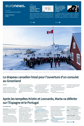 Cover of EuroNews (French Edition)