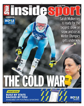 Cover of Irish Daily Star - Inside Sport