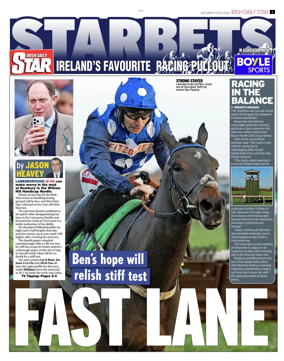 Cover of Irish Daily Star - Starbets