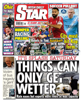 Cover of Irish Daily Star