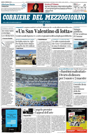 Cover of Corriere del Mezzogiorno (Campania)
