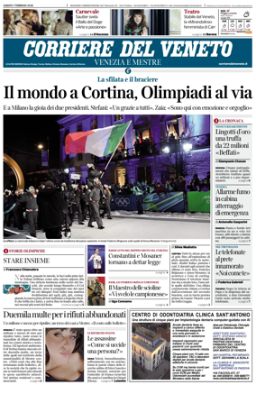 Cover of Corriere del Veneto (Venezia e Mestre)