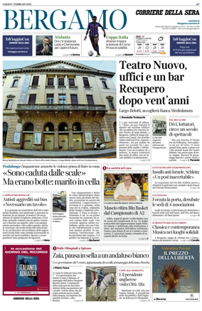 Cover of Corriere della Sera (Bergamo)