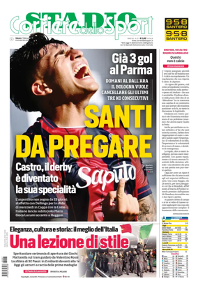 Cover of Corriere dello Sport Stadio (Bologna)