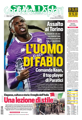 Cover of Corriere dello Sport Stadio (Firenze)
