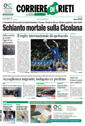 Cover of Corriere di Rieti