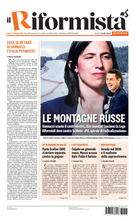 Cover of Il Riformista (Italy)