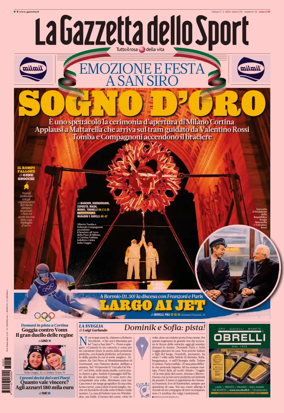 Cover of La Gazzetta dello Sport - Napoli