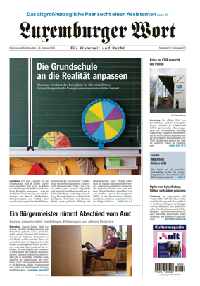 Cover of Luxemburger Wort