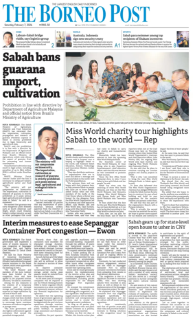 Cover of The Borneo Post (Sabah)