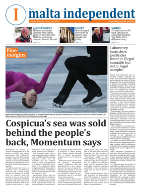 Cover of Malta Independent