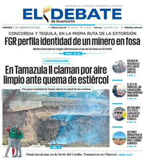Cover of El Debate de Guamuchil