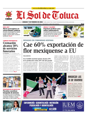 Cover of El Sol de Toluca