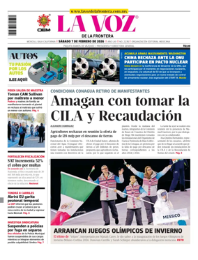 Cover of La Voz de la Frontera