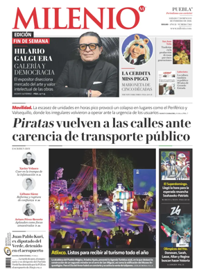 Cover of Milenio Puebla