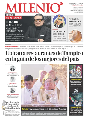 Cover of Milenio Tamaulipas