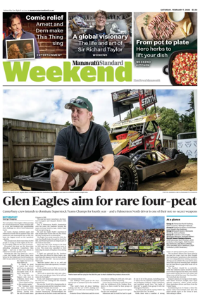 Cover of Manawatu Standard