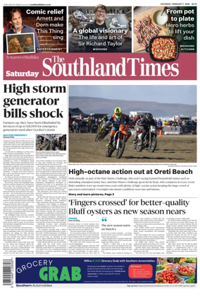 Cover of The Southland Times