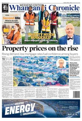 Cover of Whanganui Chronicle