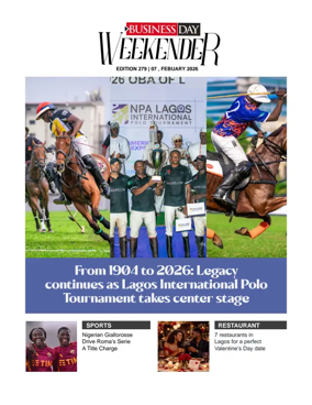 Cover of Business Day (Nigeria)