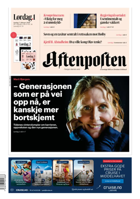 Cover of Aftenposten