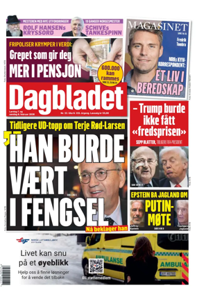 Cover of Dagbladet