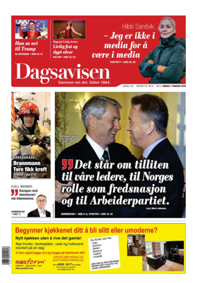 Cover of Dagsavisen