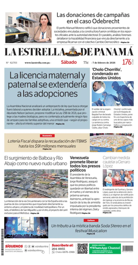 Cover of La Estrella de Panama