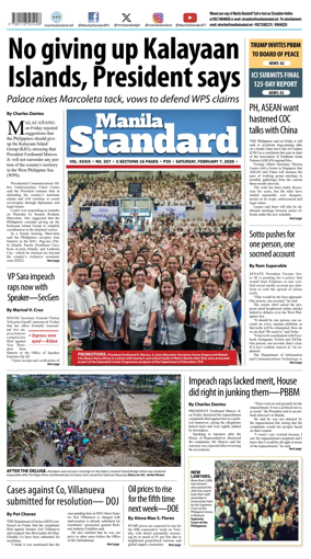 Cover of Manila Standard