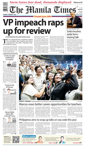 Cover of The Manila Times
