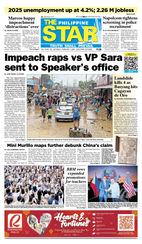 Cover of The Philippine Star