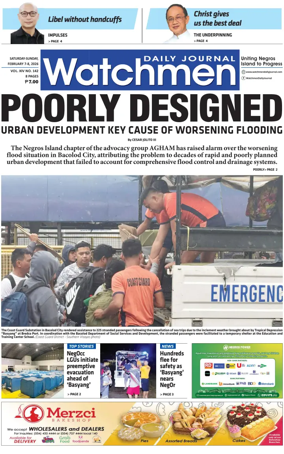 Cover of Watchmen Daily Journal