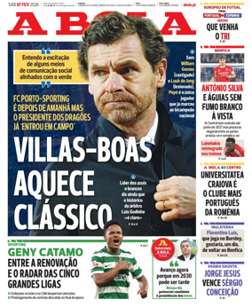 Cover of A BOLA (Portuguese)