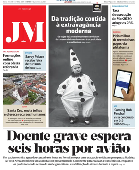 Cover of Jornal Madeira