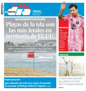 Cover of El Nuevo Dia